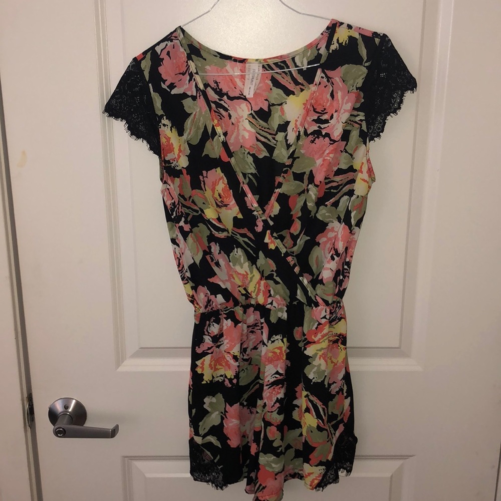 Floral romper